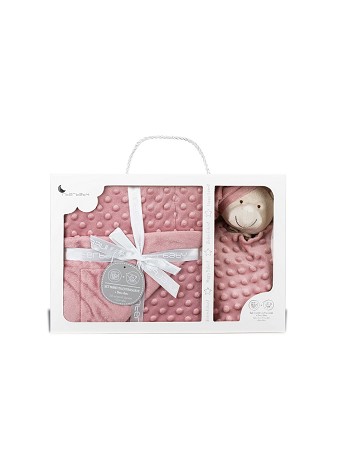 Bubbles Blanket and Dou Dou Pink Make-up Bear