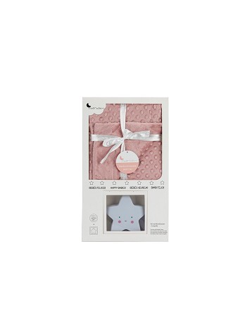 Bubble Blanket Pink Make up and Star Night Lamp