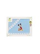 Sheet For Cot Bed 60X120 - Coral Fleece - Mickey Disney - Blue