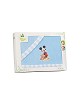 Sheet For Cot Bed 60X120 - Coral Fleece - Mickey Disney - Blue