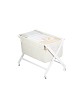 Minicuna Conejito árbol con Textil Blanco y Beige