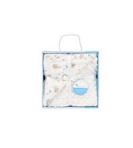 Bubble Blanket Elephant Blue