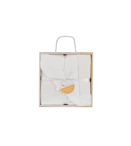 Beige Honeycomb Blanket...