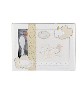 Bedding Set in Coral Flecce...