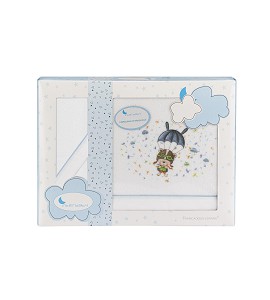 Bedding Set in Coral Flecce...