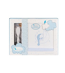 Bedding Set in Coral Flecce...