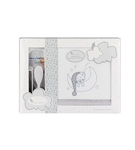 Bedding Set in Coral Flecce...