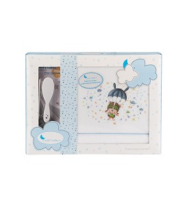 Bedding Set in Coral Flecce...