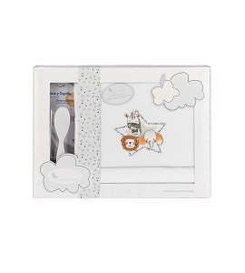 Bedding Set in Coral Flecce...