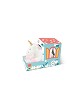 Set: Cardboard House to colour, blanket and Unicorn Plush