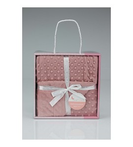 Manta Bebé Rosa Maquillaje