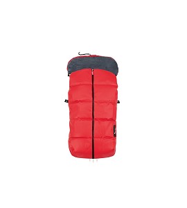 Universal Footmuff Watertight Red Leatherette