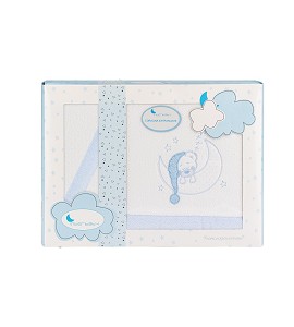 Bedding Set in Coral Flecce...