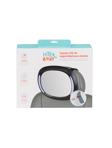 Baby Car Mirror with Led Light