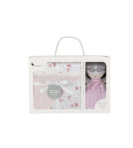 Bubble & Lamb Blanket with...