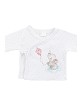 Set 5 Pcs(Shirt+Pants+Gloves+Bib+Socks)For New Born (0-6Months)-100%Cotton-Mod. Elephant - Pink