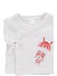 Set 5 Pcs(Shirt+Pants+Gloves+Bib+Socks)For New Born (0-6Months)-100%Cotton-Mod. Paratrooper- Pink
