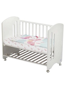 Unicorn Cot Bag with zip fastener