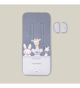 Cover For Pram Mod Watercolor Animals