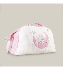 Bolso Cambiador Bear Sleeping Rosa