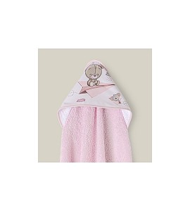 Bath Cape Pink Paper Plane
