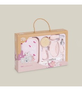 Toilet Bag Light Pink koala