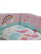 Coordinated With Duvet Cover Pink Unicorn