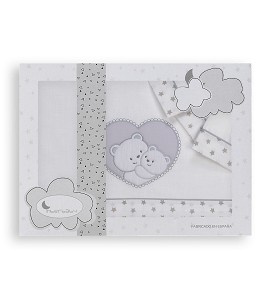 Sábanas Minicuna Corazón...