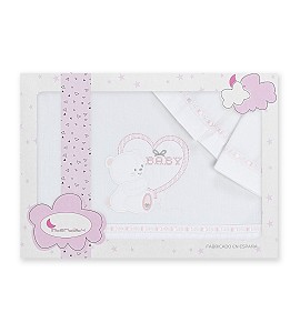 3 Pcs Bedding Cot...