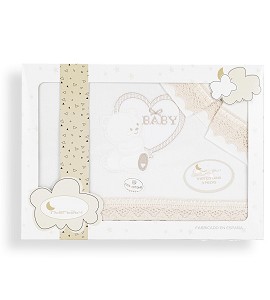 Sábanas para Cuna Baby Beige