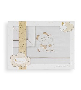 Sábanas Cuna Pony Beige