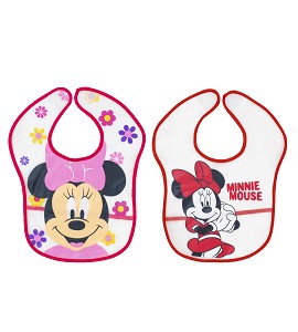 Baberos Disney Minnie Pack 2