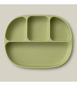 Plato Verde de Silicona con...