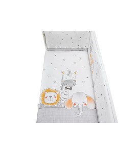 2 Pcs. Coordinated With Duvet Cover (Removable) - Mod. Animales