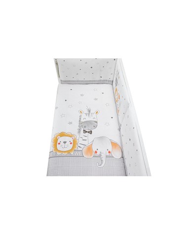 2 Pcs. Coordinated With Duvet Cover (Removable) - Mod. Animales