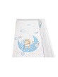 Coordinated With Duvet Cover Bear Sleeping blue