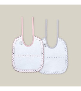 Pack 2 Baberos Ribete...