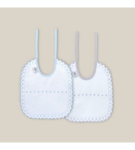 Pack 2 Baberos Ribete...
