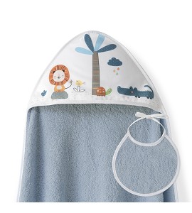 Set Capa de Baño León...