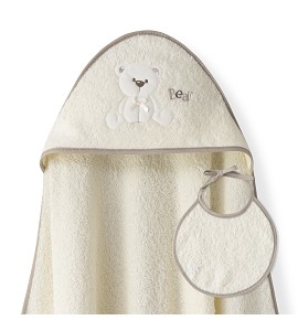 Set Capa de Baño Oso Lazo...