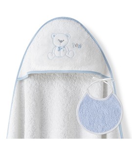 Set Capa de Baño Oso Lazo...