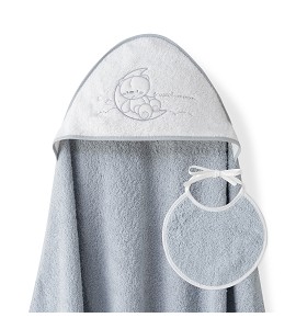 Set Capa de Baño Sweet Moon Gris