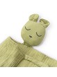 Set Dou Dou, Bandana y Mordedor Muselina Oso Verde