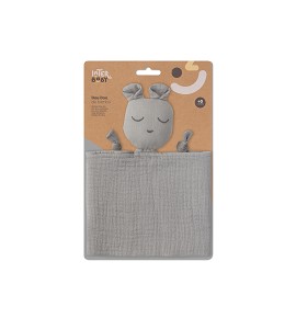 Doudou Muselina Oso Gris