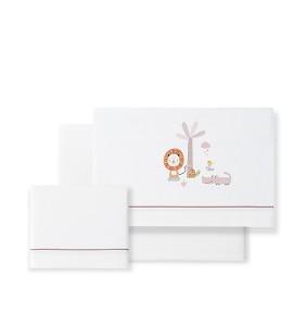 Sábanas Coche León Palmera...