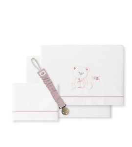 Sábanas Cuna Oso Lazo...