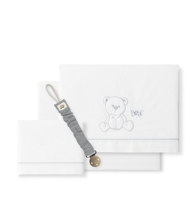 Sábanas Cuna Oso Lazo...