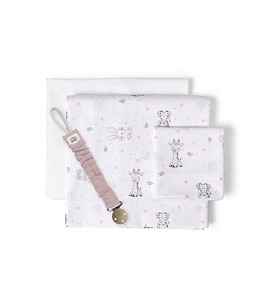 Sábanas Cuna Koala blanco...