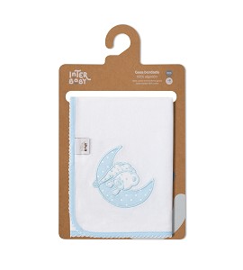 Gasa Bordada Sleep Azul