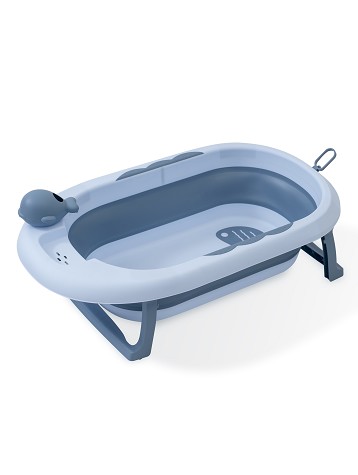 Bañera Pegable azul con Sensor de Temperatura